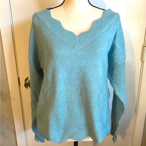 NWT BEAUTIFUL Blue Kori Oversized Sweater Size M